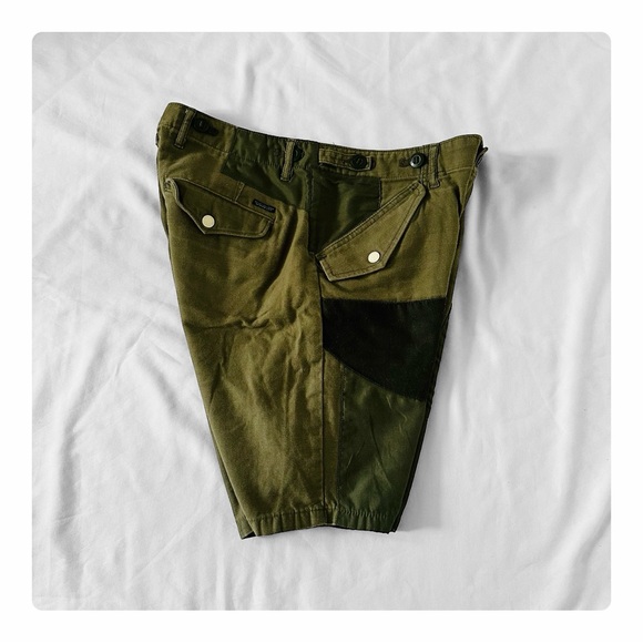 ★ Scotch & Soda Amsterdam Couture Cargo Shorts - Green ★ - Picture 13 of 17